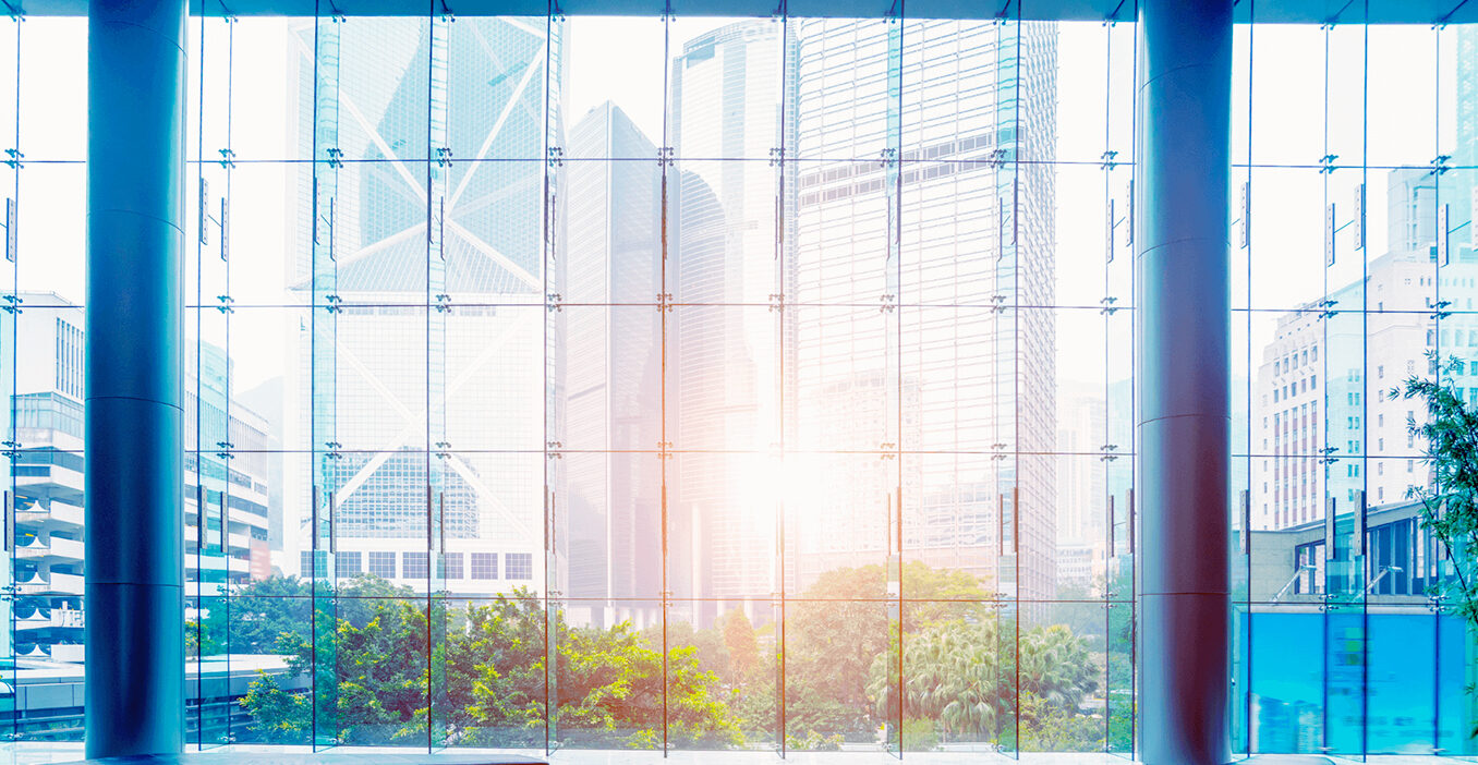 GVI Office Window View